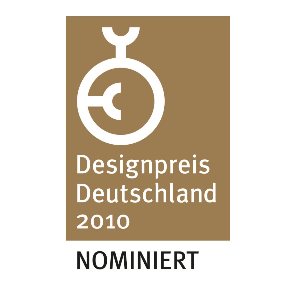 Номінація на премію за дизайн (Німеччина, 2010 рік)