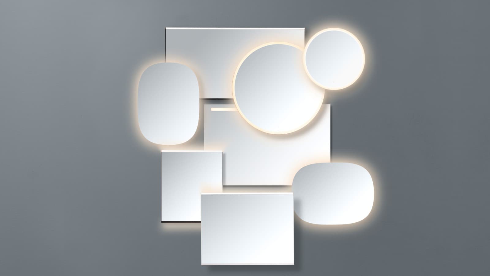 Дзеркало Option з підсвічуванням для більшої різноманітності дизайну (© Geberit) Дзеркало Option з підсвічуванням для більшої різноманітності дизайну (© Geberit)